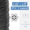 Laureola Industries 1/16" to 1/8" PVC Coated Black Color Galvanized Cable 7x7 Strand Aircraft Cable Wire Rope, 500 ft ZAG116018-77-GPB-500 - alternate 2